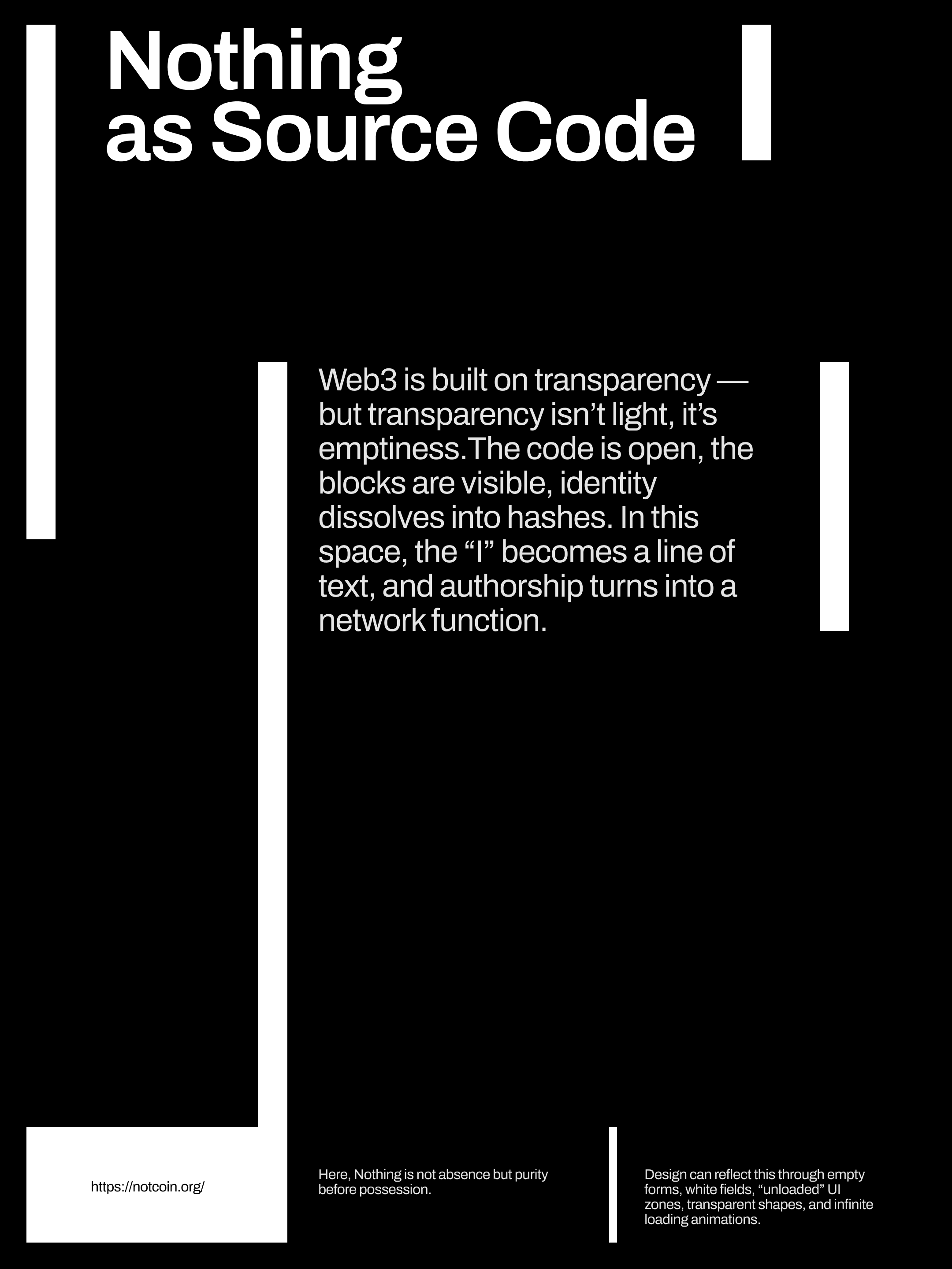 Illustration 5 of 6 — Research on the Visual Language of NOT