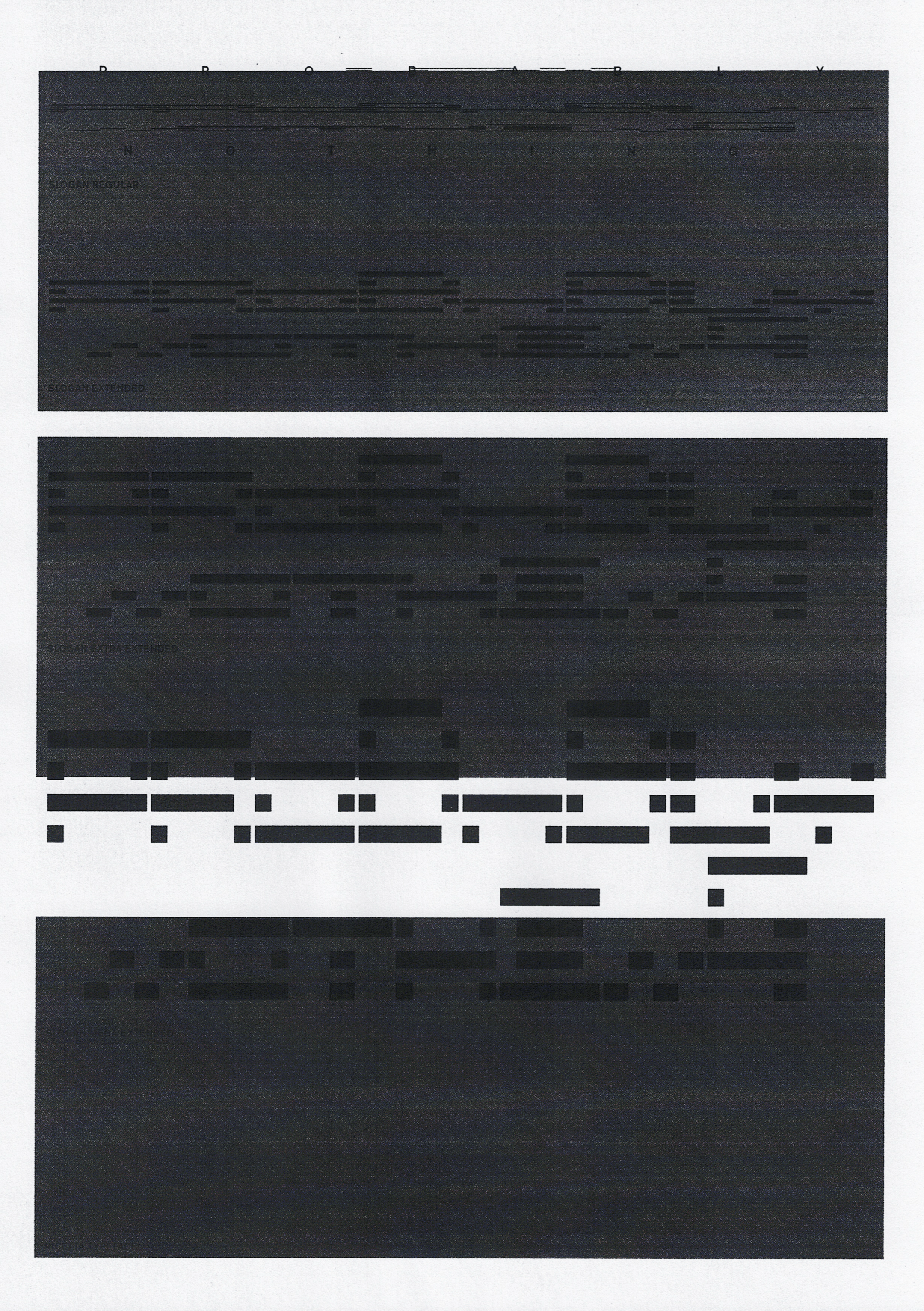 Illustration 3 of 3 — Research on the Visual Language of NOT